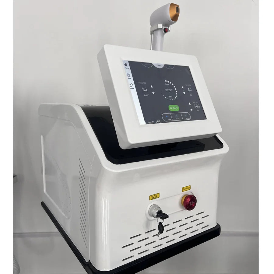 Depiladora Laser Diodo 3 Wavelengths - Remoção Permanente Indolor Ponto Frio Inteligente
