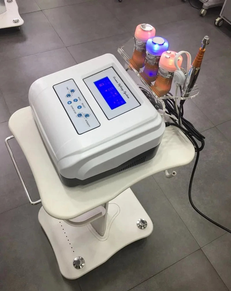 Máquina Mesoterapia 5 em 1 - Sem Agulhas Cuidados Pele EMS Eletroporação Anti-Envelhecimento