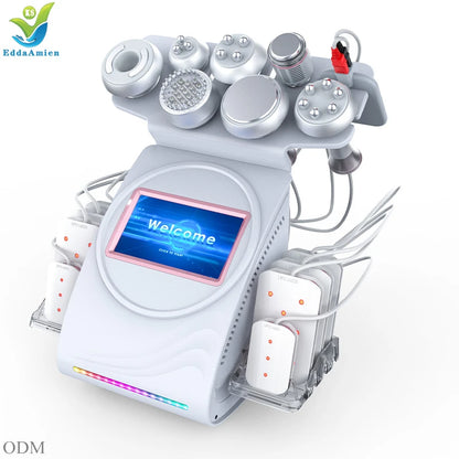 Massageador Ultrassónico Anti-Celulite 80K - Radiofrequência e Cavitação Corporal para Modelagem