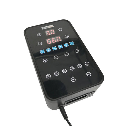 Presoterapia - Massageador de Pernas com Compressão de Ar 6 Câmaras e LCD