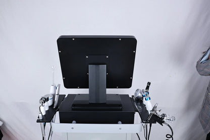 Máquina Hidrodermabrasão 15 em 1 - Oxigénio CO2 Bolhas Hydra Dermabrasão Facial Beleza