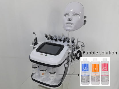 Máquina Hidradermabrasão K 11 em 1 - H2O2 Oxigénio Facial Limpeza Profunda Esfoliação
