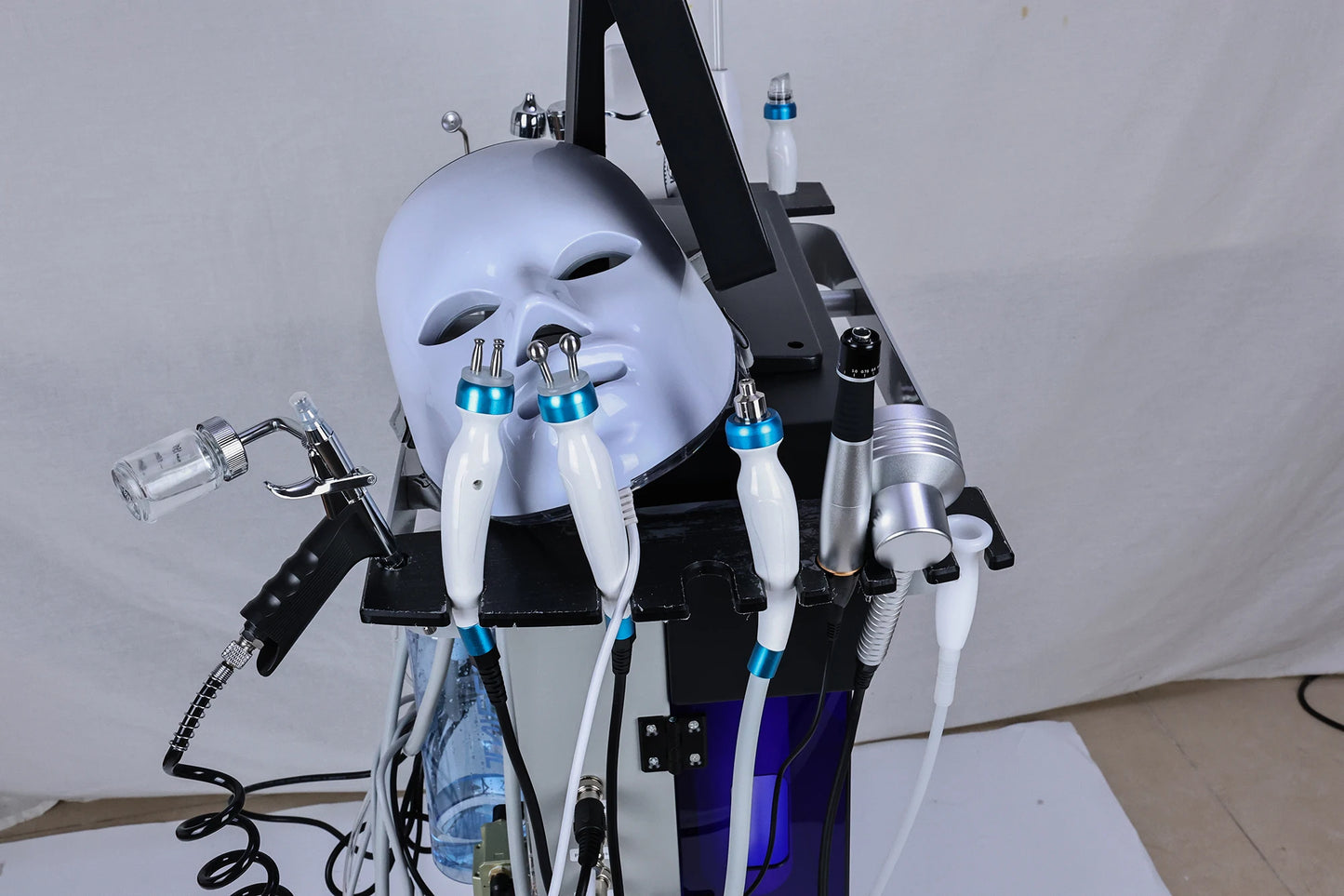 Máquina Hidrodermabrasão 15 em 1 - Oxigénio CO2 Bolhas Hydra Dermabrasão Facial Beleza