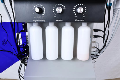 Máquina Hidrodermabrasão 15 em 1 - Oxigénio CO2 Bolhas Hydra Dermabrasão Facial Beleza