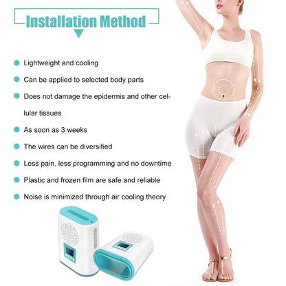 Máquina Criolipólise Mini 2025 - Congelamento de Gordura para Emagrecimento Corporal