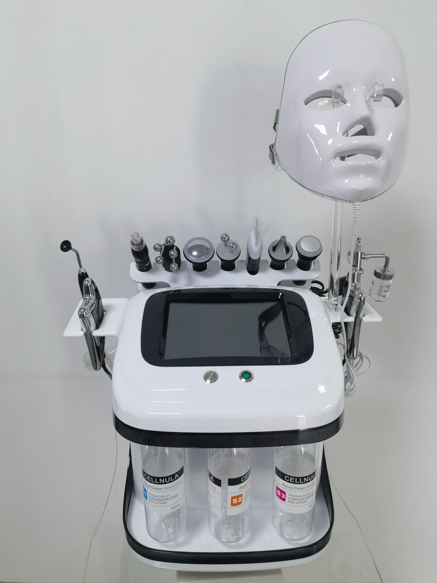 Máquina Hidradermabrasão K 11 em 1 - H2O2 Oxigénio Facial Limpeza Profunda Esfoliação