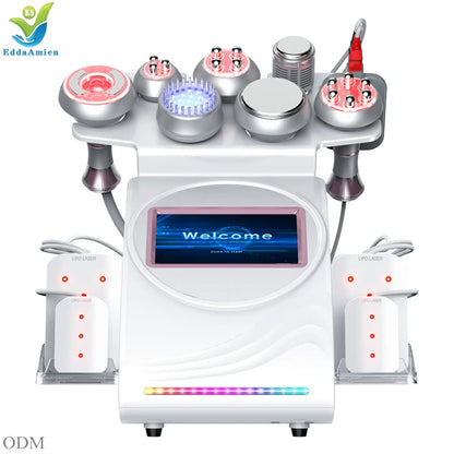 Massageador Ultrassónico Anti-Celulite 80K - Radiofrequência e Cavitação Corporal para Modelagem