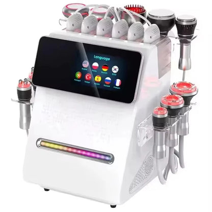 Máquina de Cavitação Ultrassónica RF 80K 11 em 1 - Equipamento Profissional de Beleza para Salão