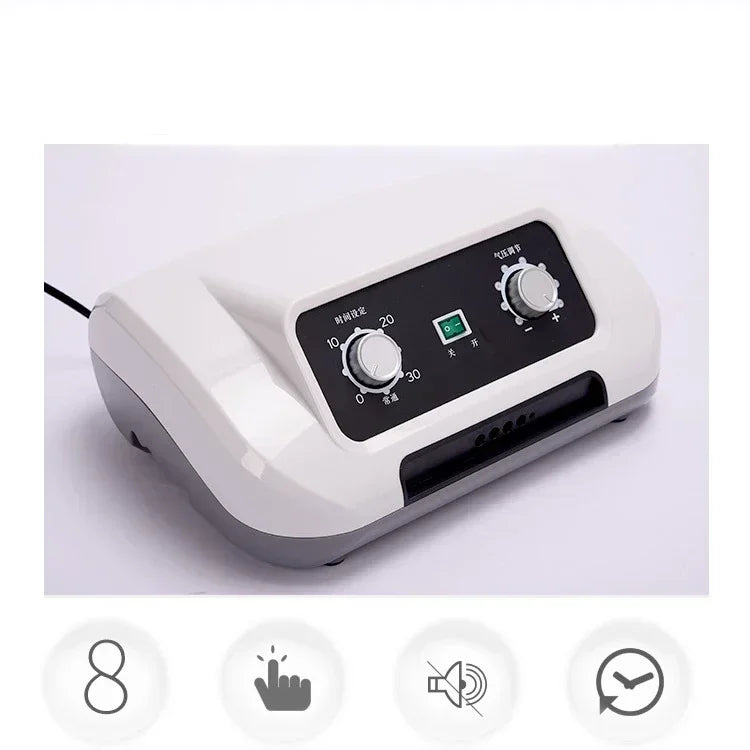 Massageador Portátil de Drenagem Linfática - Máquina de Pressoterapia Detox com Terapia de Pressão de Ar