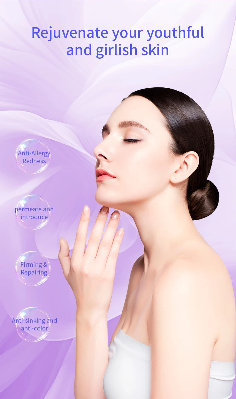 Skin Cool - Máquina de Beleza Facial Cryo-Eletroporação com Lifting e Circulação Linfática
