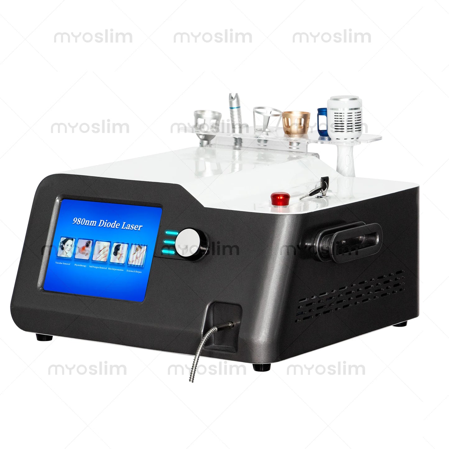 980nm Laser Diode Vascular Spider Varicose Vein Removal Machine Treatment Fungi Physiotherapy For Commercial Salon