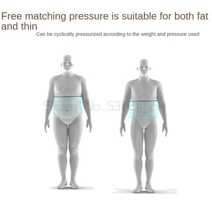 Massageador Portátil de Drenagem Linfática - Máquina de Pressoterapia Detox com Terapia de Pressão de Ar
