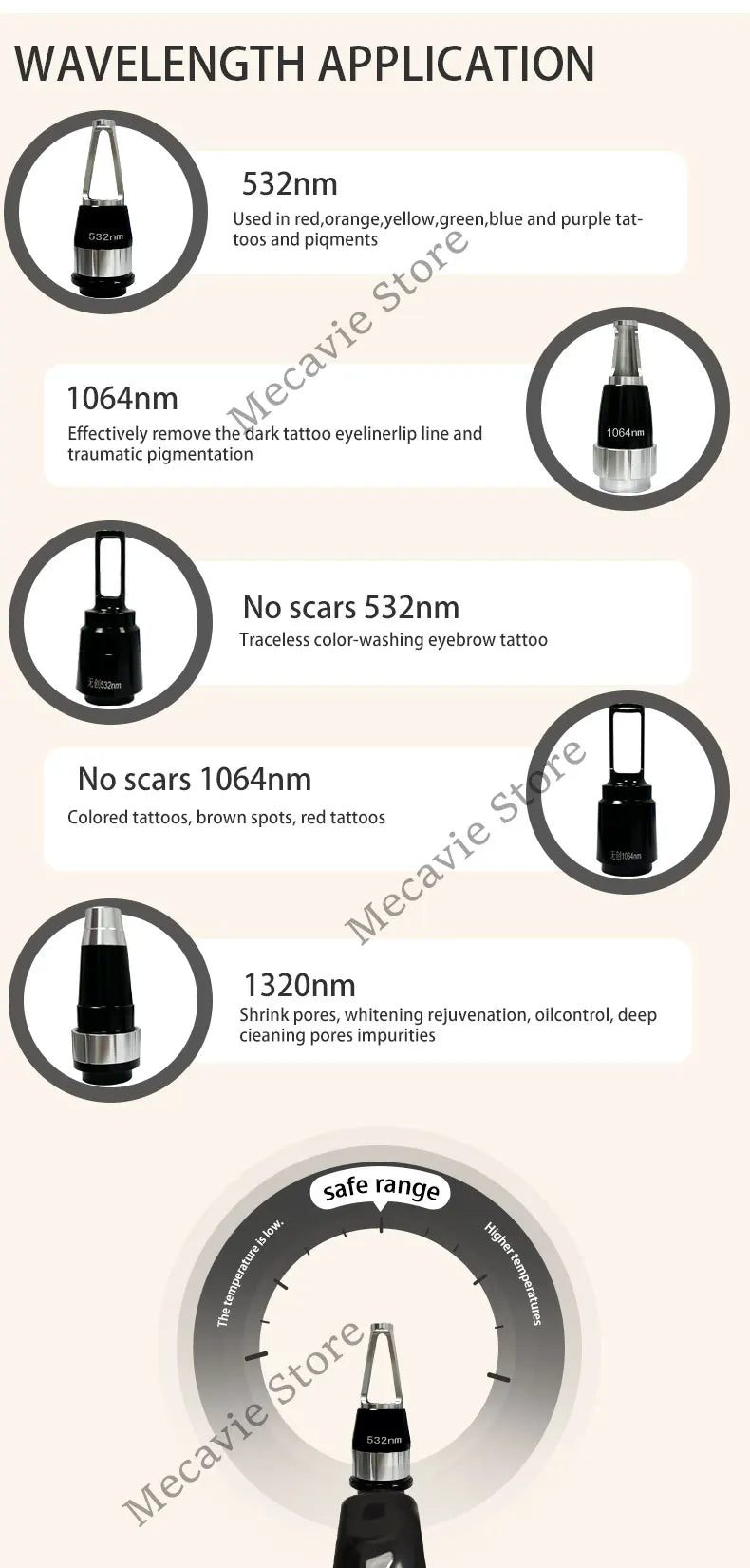 Máquina Laser 4 em 1 - Diodo Pico 808nm Peeling Carbono RF IPL Remoção Tatuagens