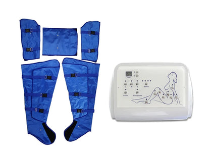 Máquina de Pressoterapia a Vácuo com Drenagem Linfática, Ondas de Pressão de Ar, Compressão de Ar, Massageador de Cintura e Corpo, Relaxamento Muscular das Pernas