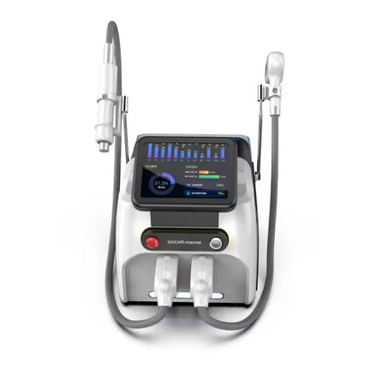 Professional 2 In 1 Diode Laser 808nm Hair Removal Machine Nd Yag Laser Tattoo Remove Skin Rejuvenation 808 Hair Remove For Spa