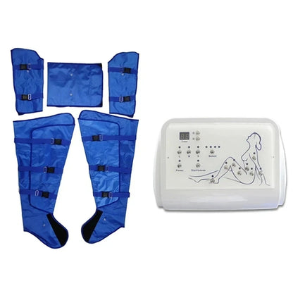 Máquina de Pressoterapia a Vácuo com Drenagem Linfática, Ondas de Pressão de Ar, Compressão de Ar, Massageador de Cintura e Corpo, Relaxamento Muscular das Pernas