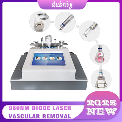 5 in 1 980Nm Diode Laser Physiotherapy Vascular Remove Professional Nail Fungus Laser 980Nm Machine Pain Relief 980Nm Machine