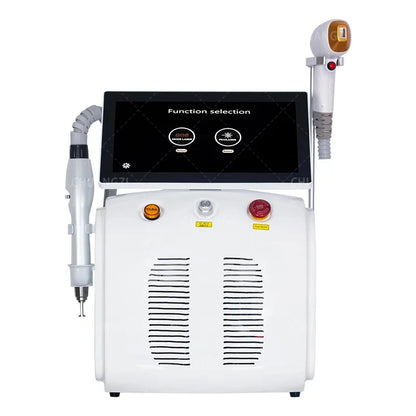 Máquina Laser Diodo Multifuncional 2 em 1 - Depilação e Remoção Tatuagens 3 Comprimentos Onda