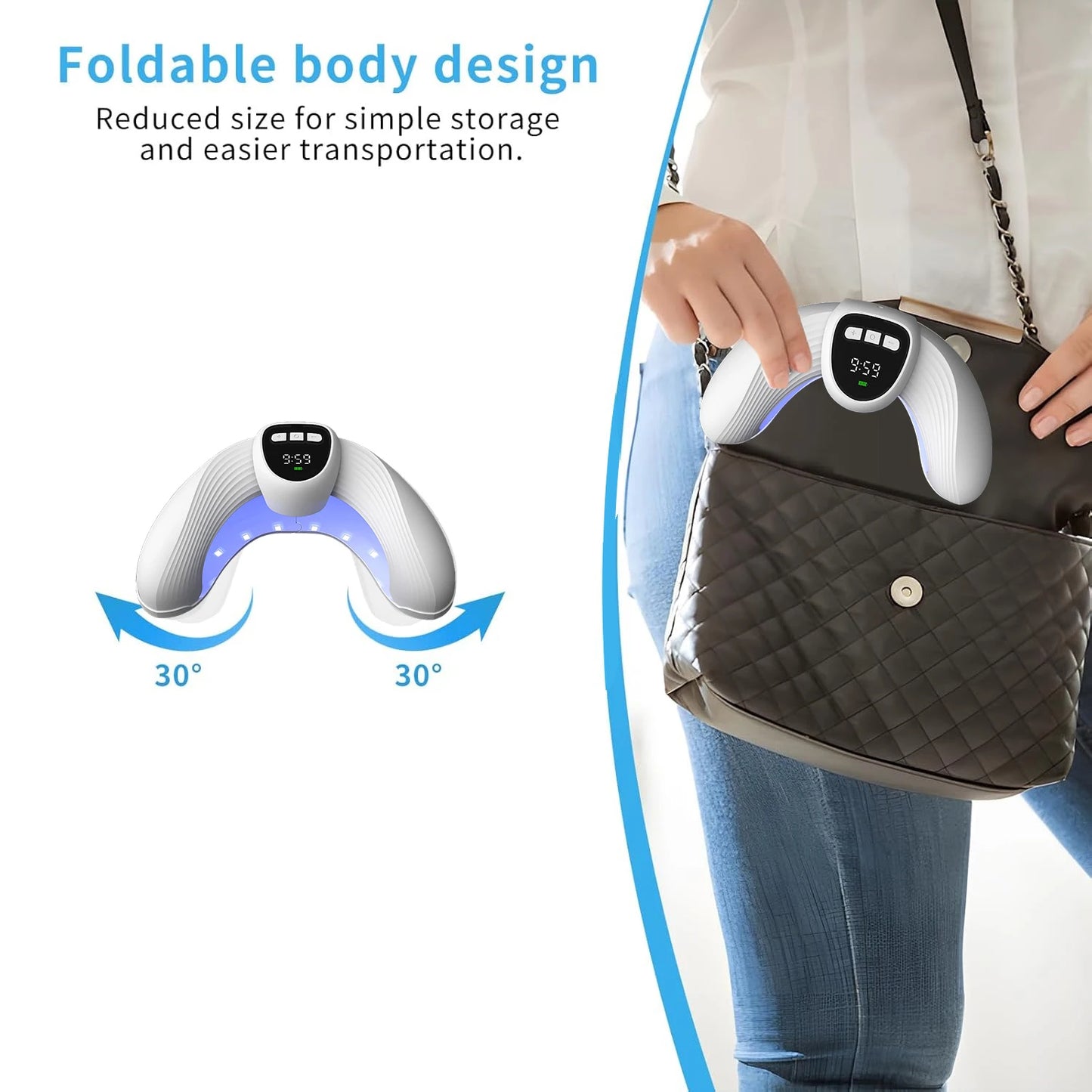 Fungal Nail Laser Treatment Device - Anti Fungus for Toenail & Fingernail Infections Onychomycosis, Paronychia, Ingrown Toenail