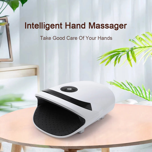 Massageador Inteligente de Mãos Hailicare - Pressão de Ar e Compressão Térmica para Alívio Muscular
