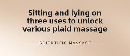 Upgrade Large Area Vibration Airbag Swing Heated Neck Massager Full Body Massage Mat Mattress Traction Lumbar with Remote Contro