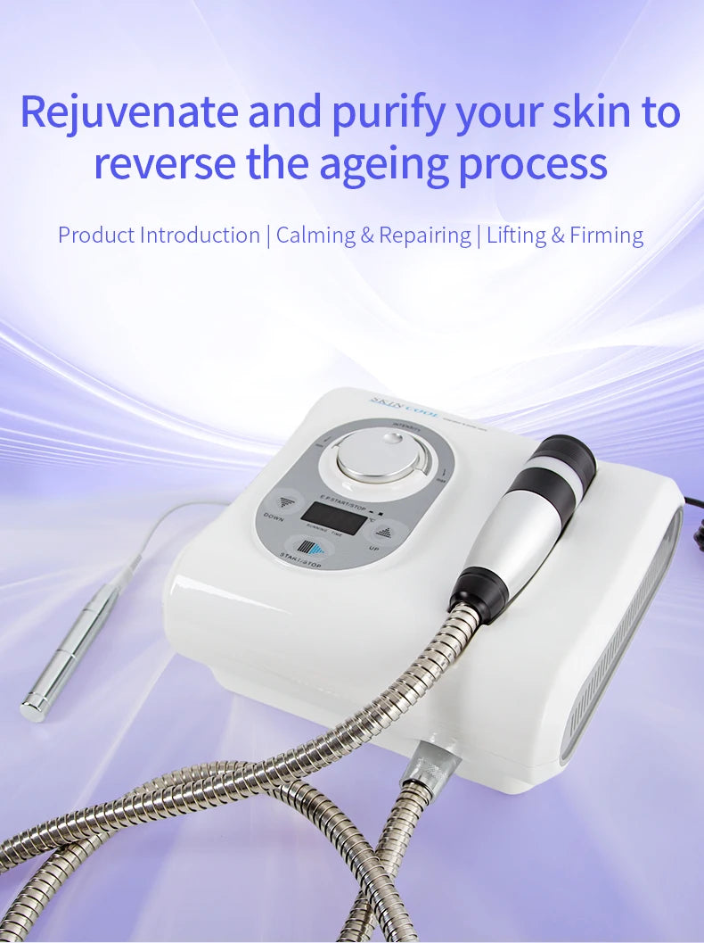 Skin Cool - Máquina de Beleza Facial Cryo-Eletroporação com Lifting e Circulação Linfática