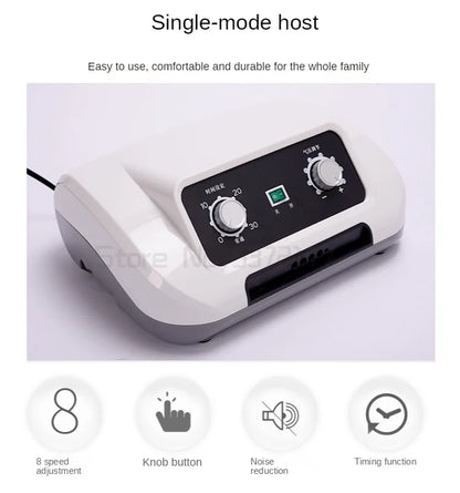 Massageador Portátil de Drenagem Linfática - Máquina de Pressoterapia Detox com Terapia de Pressão de Ar