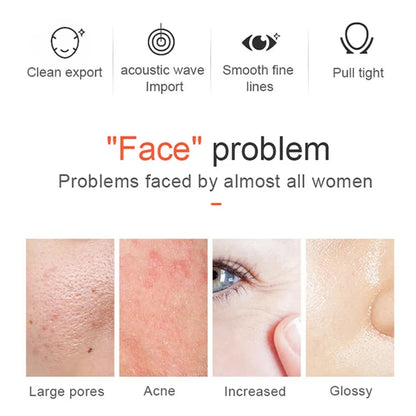 Máquina de Ultrassom 1 MHz para Casa - Terapia Facial e Corporal Anti-Envelhecimento 2024