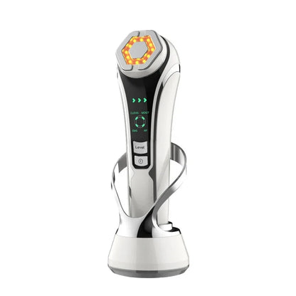 Novo Dispositivo RF Lifting e Firmeza Facial - Rejuvenescimento EMS Microcorrente Equipamento Beleza Doméstico