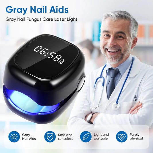 Black Fungal Nail Laser Device Repair Nails Fungus Onychomycosis Nail Fungus Cleaning Laser Device Foot Nail Care Tools