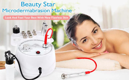 Máquina Microdermoabrasão Diamante Profissional - Peeling Facial Cuidados Pele Remoção Pontos Negros