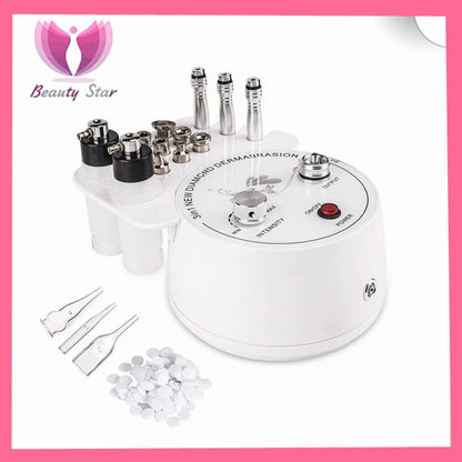 Máquina Microdermoabrasão Diamante Profissional - Peeling Facial Cuidados Pele Remoção Pontos Negros