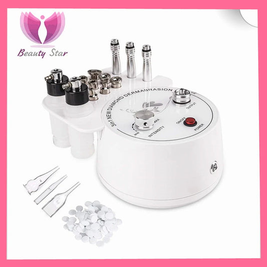 Máquina Microdermoabrasão Diamante Profissional - Peeling Facial Cuidados Pele Remoção Pontos Negros