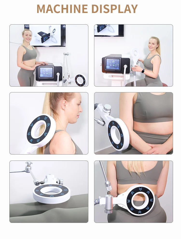 Máquina EMTT Fisio Magnetoterapia Portátil - Alívio Dor Costas Lesões Desportivas Fisioterapia