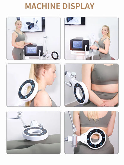 Máquina EMTT Fisio Magnetoterapia Portátil - Alívio Dor Costas Lesões Desportivas Fisioterapia