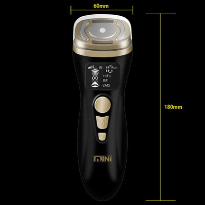 HIFU 2.0 Mini Preto - Ultrassom RF EMS Microcorrente Lifting Facial e Firmeza