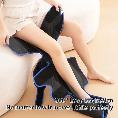 Electric full leg massager wireless control airbag pressing massage calf thigh muscle relaxation multiple modes adjustable