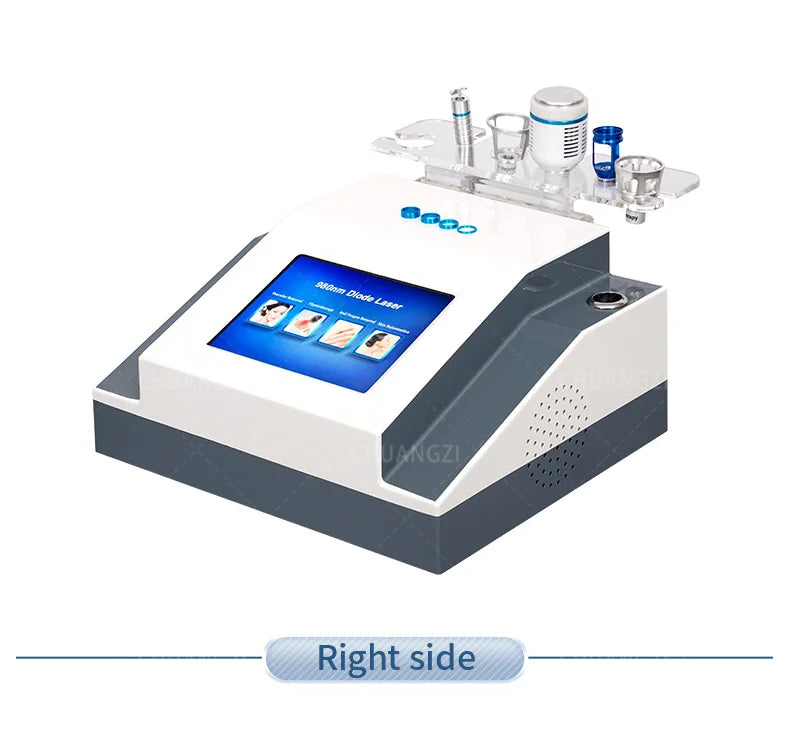 980nm diode laser nail fungus removal spider vein removal physical therapy and Lipolaser reduce cellulase