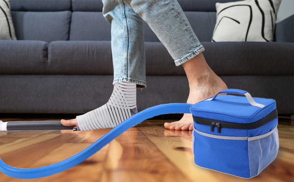 Sistema de Terapia Fria TRBS - Kit Completo para Recuperação Pós-Cirúrgica ACL e Joelho