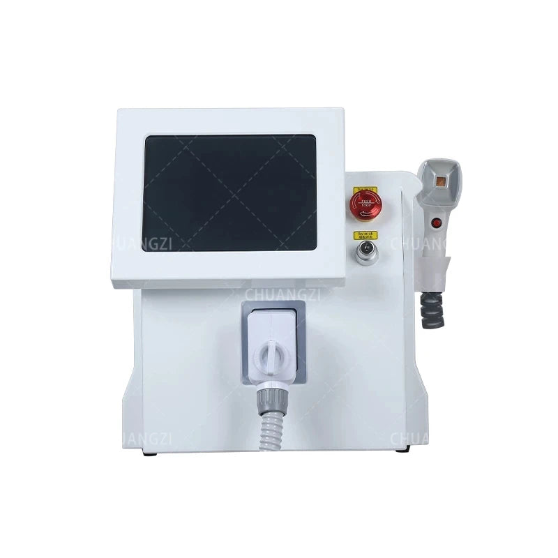 Máquina Depiladora Laser Diodo 808nm/755nm/1064nm - Pele Sensível Segura Indolor Depilação Permanente Alta Potência