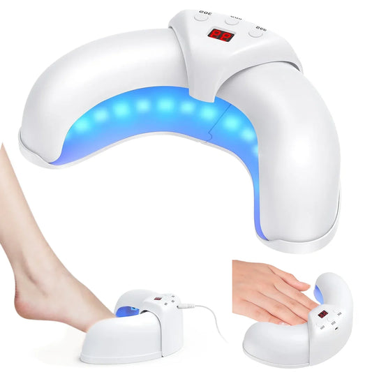 Lâmpada de Arte de Unhas UV LED 36/45W Secador Rápido de Unhas Dobrável com Display Unhas dos Pés e das Mãos Automático para Casa e Salão Lâmpada de Cura