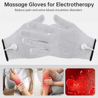 Máquina EMS TENS 4 Modos - Estimulador Muscular 9 Intensidades Acupuntura Massagem Digital