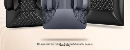 Upgrade Large Area Vibration Airbag Swing Heated Neck Massager Full Body Massage Mat Mattress Traction Lumbar with Remote Contro