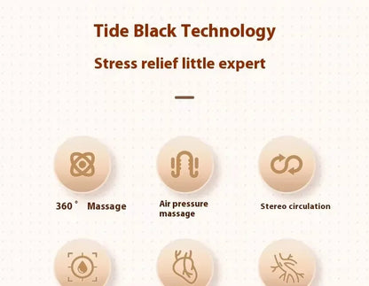 Botas Pressoterapia Pernas com Controlo Remoto - Massagem Compressão Pneumática Relaxamento Profundo