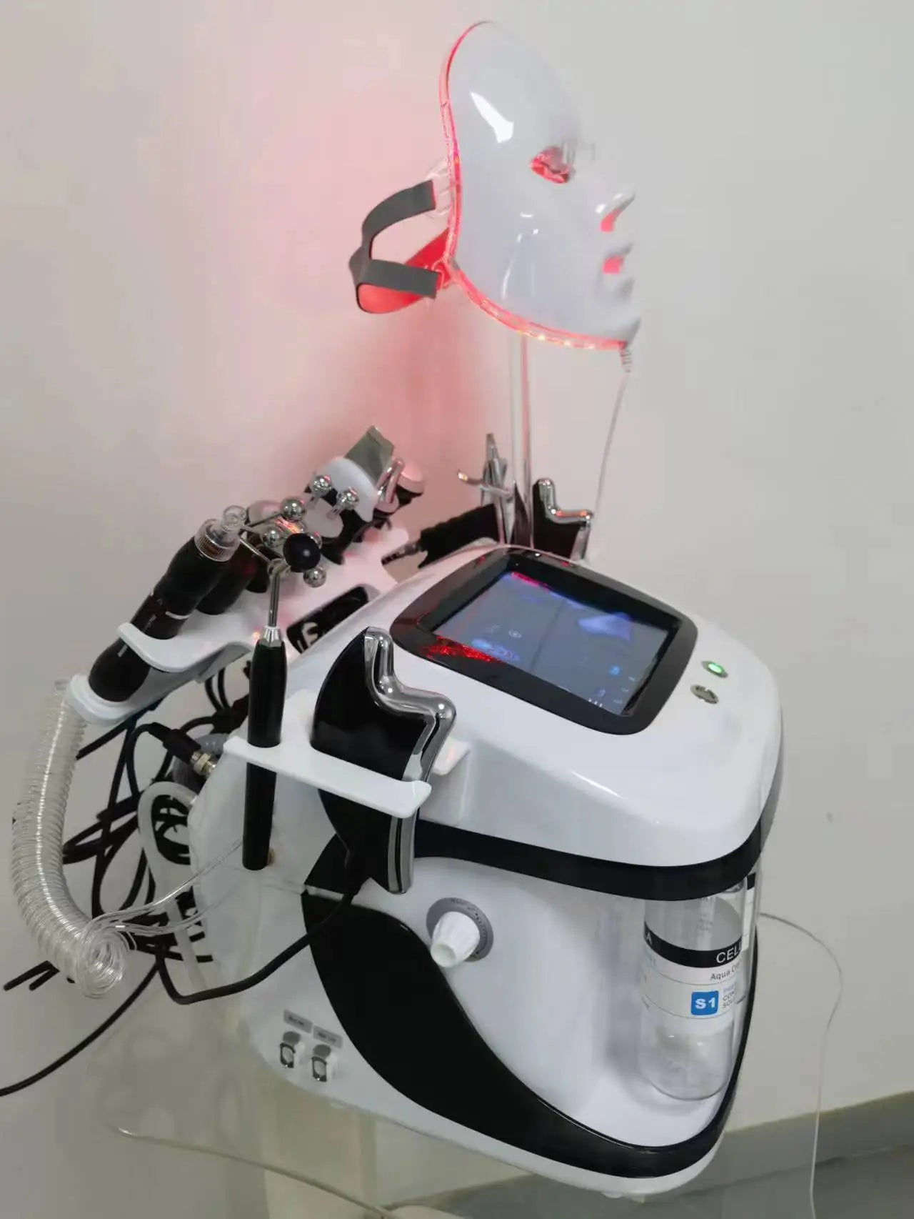 Máquina Hidradermabrasão K 11 em 1 - H2O2 Oxigénio Facial Limpeza Profunda Esfoliação