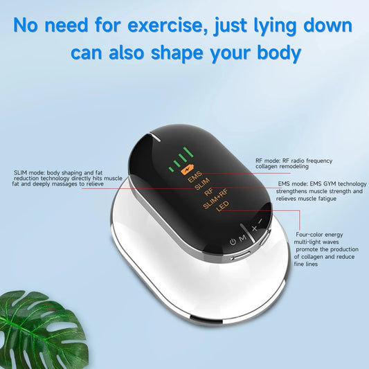 Massageador Anti-Celulite Elétrico Sem Fios - Body Sculpting Emagrecimento Barriga Cintura Braços Pernas