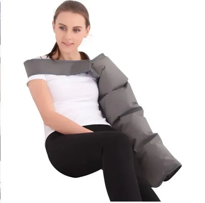 Massageador Portátil de Drenagem Linfática - Máquina de Pressoterapia Detox com Terapia de Pressão de Ar