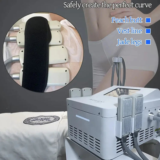 Máquina Criolipolise EMS Profissional - Equipamento Modelação Corporal Não-Invasivo com Congelamento de Gordura