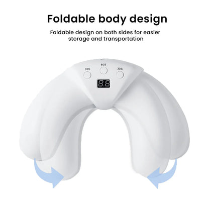 Lâmpada de Arte de Unhas UV LED 36/45W Secador Rápido de Unhas Dobrável com Display Unhas dos Pés e das Mãos Automático para Casa e Salão Lâmpada de Cura