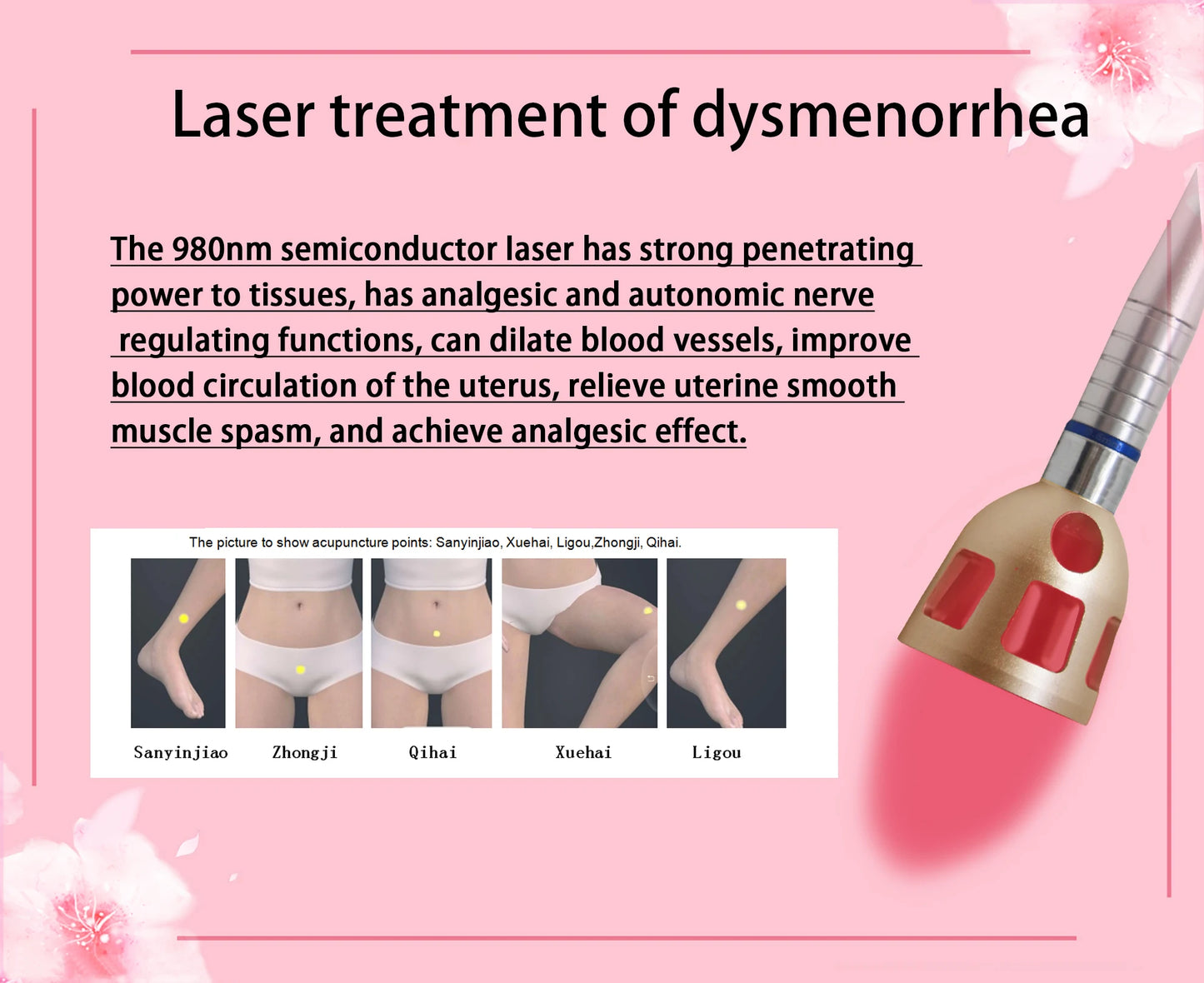 5 In 1 980nm Diode Laser Machine Nail Fungus Treatment Spider Veins Vascular Removal Skin Rejuvenation Beauty Device